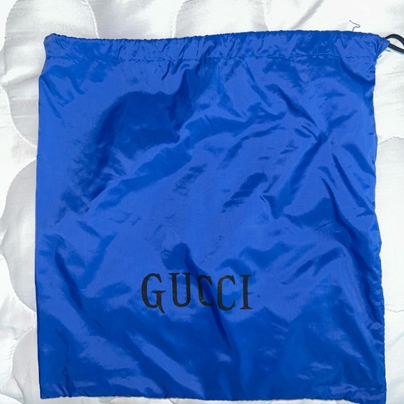 BLUE GUCCI GG ECONYL OFF THE GRID MESSENGER BAG - Picture 7 of 13